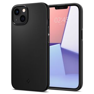 Spigen Tenké silikónové puzdro - iPhone 13 - čierne KF237814