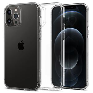 Spigen Ultra Hybrid ochranný obal na - iPhone 12 pro Max - transparentná KF237843