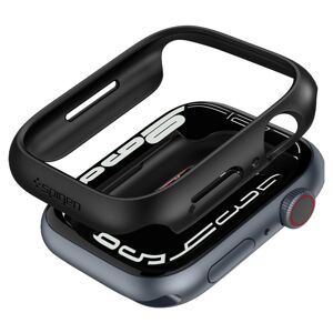 Spigen Thin Fit obal pre - Apple Watch 7 / 8 (45mm) - Čierna KF238509