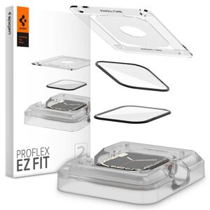Spigen ProFlex (2 balenia) ochranné sklo na - Apple Watch 7/8 (41 mm) - Čierna KF238512