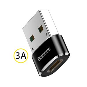 Baseus Adaptér OTG (CAAOTG-01) - Type-C na USB, Plug & Play, 3A - čierny KF239048
