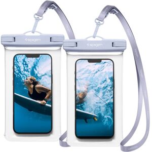 Spigen (2 balenia) Vodotesné puzdro (A601) - IPX8, pre telefón 3,5 - 7" - Aqua modrá KF239925
