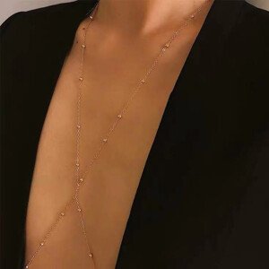 Girly Telový zlatý chain N22/GOLD