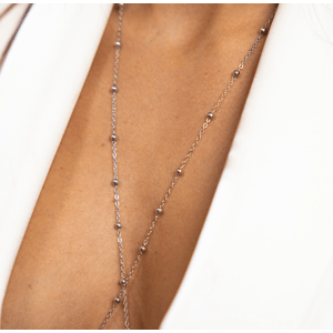 Girly Telový strieborný chain N22/SILVER