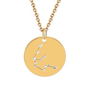 Girly Náhrdelník Zodiac Crystals Znamenia: Vodnár N34/AQUARIUS