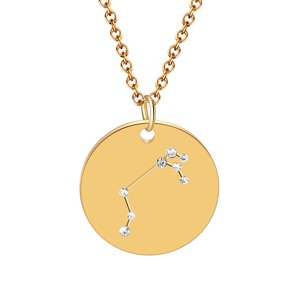 Girly Náhrdelník Zodiac Crystals Znamenia: Baran N34/ARIES