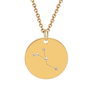 Girly Náhrdelník Zodiac Crystals Znamenia: Rak N34/CANCER