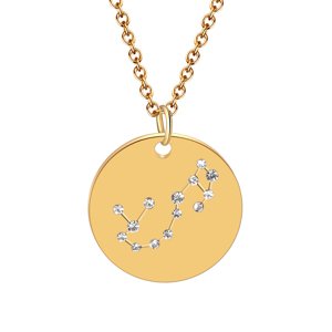 Girly Náhrdelník Zodiac Crystals Znamenia: Škorpión N34/SCORPIO