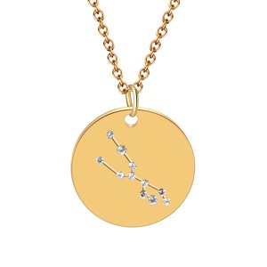 Girly Náhrdelník Zodiac Crystals Znamenia: Býk N34/TAURUS