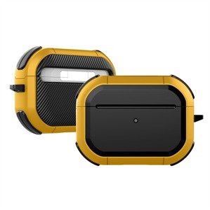 Bomba Púzdro Carbon Armor pre AirPods 3 Farba: Žltá P-APPPODSBCTP024_YELLOW