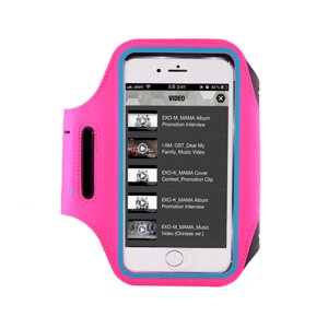 Bomba Nastaviteľné ochranné puzdro na ruku 5,5" Farba: Ružová P-UNISPACAMB002_PINK