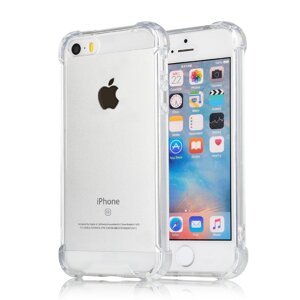 Bomba Transparentné AntiShock silikónové puzdro pre iPhone Model iPhone: iPhone SE, 5s, 5 P122_IPHONE_SE-_5S-_5