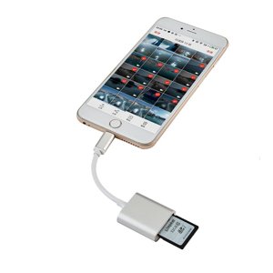 Bomba Čítačka SD kariet pre iPhone SILVER P135_SILVER