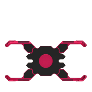 Bomba Luxusný spider hliníkový obal pre iphone - čierno-červený Model iPhone: iPhone 6s Plus, 6 Plus P30_IPHONE_6S_PLUS-_6_PLUS