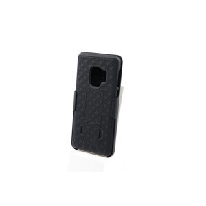 Bomba Hybridný obal so stojanom a klipom na opasok pre samsung Model Samsung: Galaxy S9 S003_SAM_S9_BLACK