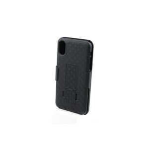 Bomba Hybridný obal so stojanom a klipom na opasok pre iPhone Model iPhone: iPhone XR S009_IPHONE_XR