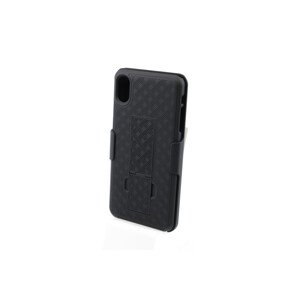 Bomba Hybridný obal so stojanom a klipom na opasok pre iPhone Model iPhone: iPhone XS Max S009_IPHONE_XS_MAX