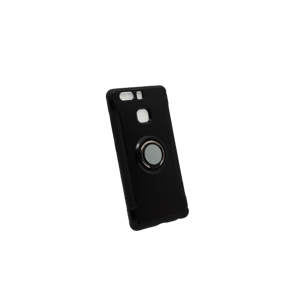 Bomba Obal s krúžkom pre huawei - čierny Model Huawei: P9 S017_HUA_P9_BLACK