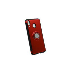 Bomba Obal s krúžkom pre samsung - červený Model Samsung: Galaxy M20 S017_SAM_M20_RED
