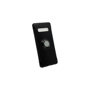 Bomba Obal s krúžkom pre samsung - čierny Model Samsung: Galaxy S10+ S017_SAM_S10_PLUS_BLACK