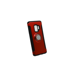 Bomba Obal s krúžkom pre samsung - červený Model Samsung: Galaxy S9 S017_SAM_S9_RED