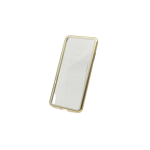 Bomba Magnetické luxury púzdro pre samsung - Zlatá Model Samsung: Galaxy A8 Plus (2018) S029_SAM_A8_PLUS_-2018-__GOLD