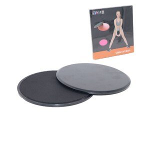 Bomba Kĺzavý disk na cvičenie Farba: Čierna SLIDING_DISCS_FITNES_BLACK