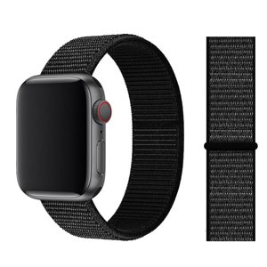 Bomba Športový remienok pre Apple Watch rôzne farby Farba: Čierna, Veľkosť ciferníka Apple watch: 42/44/45mm WD113-BLACK_42-44MM