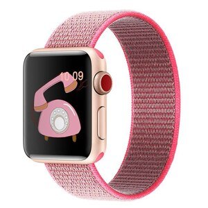 Bomba Športový remienok pre Apple Watch rôzne farby Farba: Ružová, Veľkosť ciferníka Apple watch: 38/40/41mm WD113-PINK_38-40MM