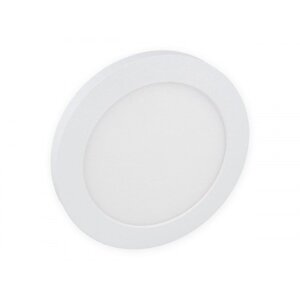 LED panel, 18W, Ultra Slim, univerzálny, EasyFix, kruhový, teplá biela