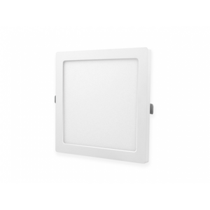 LED panel, 6W, Ultra Slim, univerzálny, EasyFix, štvorcový, teplá biela