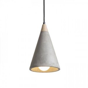 LED lampa, závesná, stropná, E27, betón, RENDL, HEIDI, R12380