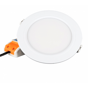 RGB-CCT LED panel, 9W, zapustený, okruhlý, stmievaeľný, farebný, nastaviteľná chromatickosť, SMART, IP54, Mi-Light