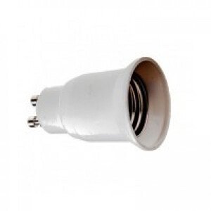 Prevodník pätice lampy, GU10-E27, INTEC