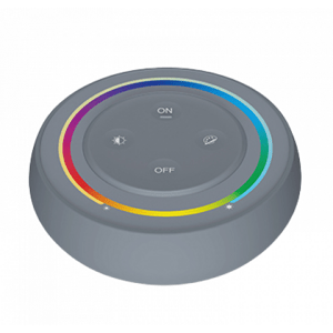 Bezdrôtový , nástenný , dotykový ovládač na batérie , RGB-CCT , sivý , Rainbow , Miboxer (Mi-Light) , S2-G