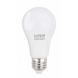 LED lampa , žiarovka , hruška , 2 x E27 , 2 x 9.2W , RGB, CCT , stmievateľné  diaľkovým ovládaním , LUTEC CONNECT