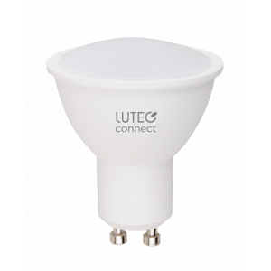 LED lampa , žiarovka , bodovka , GU10 , 4.7 Watt , diaľkovým ovládaním RGB, CCT, stmievateľné , LUTEC CONNECT