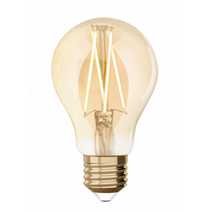 LED lampa , žiarovka , hruška , vláknový efekt , filamentová  , E27 , 7.5W , stmievateľné , CCT , LUTEC CONNECT