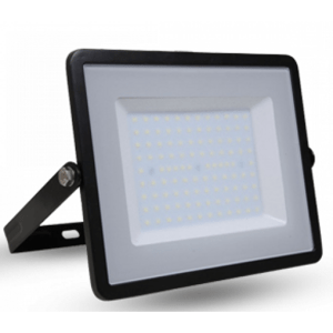 LED reflektor , 100 W , Ultra Slim , teplá biela , SAMSUNG chip , 5 rokov záruky , čierny
