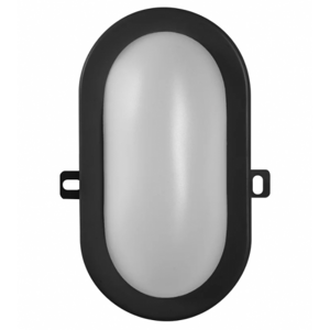 LED svietidlo, lodné svetlo, 11 W, oválne, neutrálna biela, čierne, vodeodolné, IP54, LEDVANCE