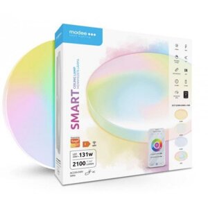 LED svetlo na strop, 20 W, RGB, CCT, stmievateľné, WiFi, TUYA, Modee