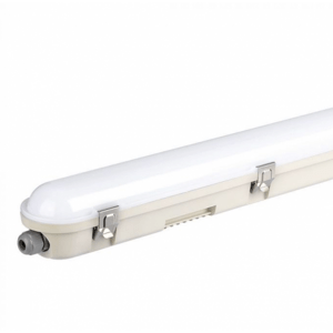 LED svietidlo, 36 Watt, 120 cm, kompaktná armatúra, odolná voči prachu a vlhkosti, s pohybovým senzorom, IP65, studená biela, čip od spoločnosti Samsung
