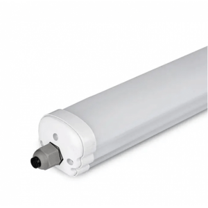 LED svietidlo , 48 Watt , 150 cm , kompaktná armatúra , prachotesné a vodotesné , IP65 , radové pripojenie , 120 lm/w , denná biela