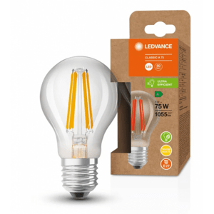 LED lampa, žiarovka, filament, E27, 5 W, 211 lm/W, energetická trieda A, teplá biela, 5 rokov záruky, LEDVANCE (OSRAM)