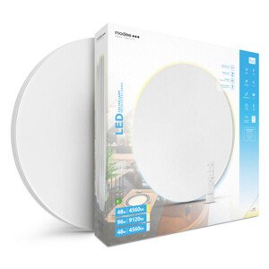 LED svietidlo, stropné, kruhové, 2 x 48W, CCT, stmievačná funkcia, s diaľkovým ovládačom, Modee