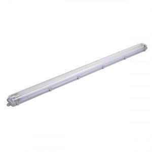 Armatúra, 2 x 150 cm, s 2 x 22 W LED žiarivkou, chránená proti prachu a vlhkosti, prírodná biela, IP65