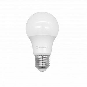 LED svietidlo, žiarovka , objímka E27, 7W, studená biela, A60, COSMOLED