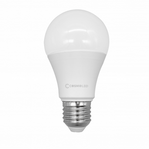 LED lampa, žiarovka, objímka E27, 12W, studená biela, A60, COSMOLED