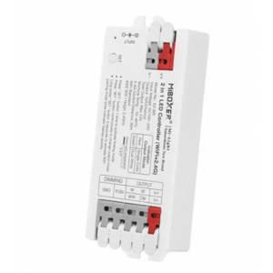 Univerzálny skupinový (zónový) regulátor, 2v1, monochromatický/CCT, skupinové ovládanie, rýchlo pripojiteľný, wifi, TUYA, SMART, Miboxer (Mi-Light), E2-WR