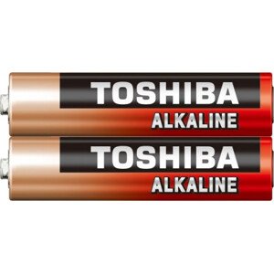 Ceruzová batéria AAA (LR03), 1,5 Volt, 2 kusy, odolná, batéria, Red Alkaline, TOSHIBA